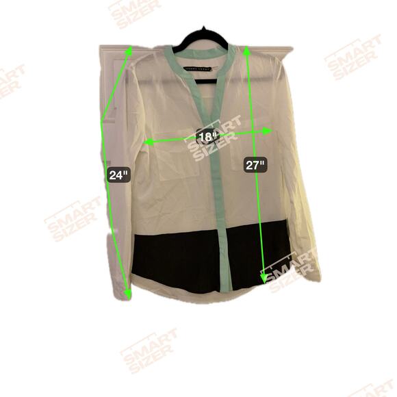 Sheer Top By Ivanka Trump Size Medium - Picture 4 of 6